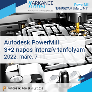 Autodesk PowerMill tanfolyam