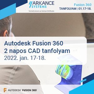Fusion 360 CAD tanfolyam