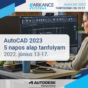 AutoCAD 2023 alap tanfolyam