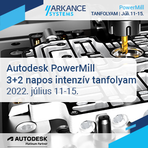 PowerMill tanfolyam - Arkance Systems