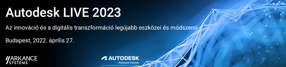 Autodesk LIVE 2023 virtuális esemény