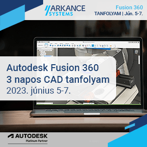 Fusion 360 CAD tanfolyam