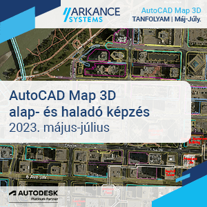 Autodesk AutoCAD Map 3D alap és haladó tanfolyamok